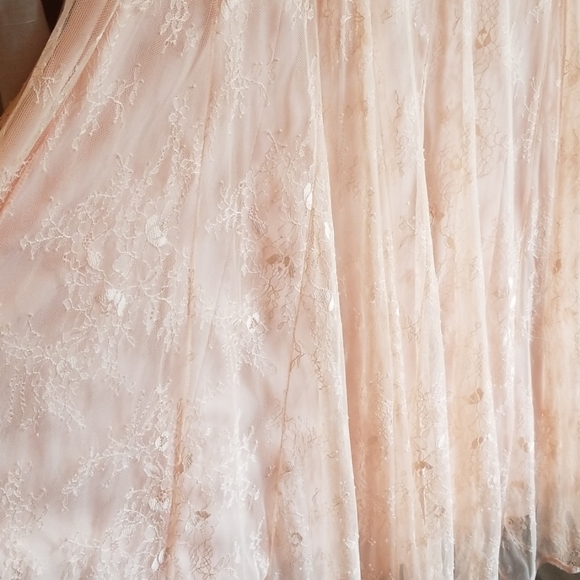 Torrid Runway Collection Light Pink Lace Dress - Picture 3 of 5